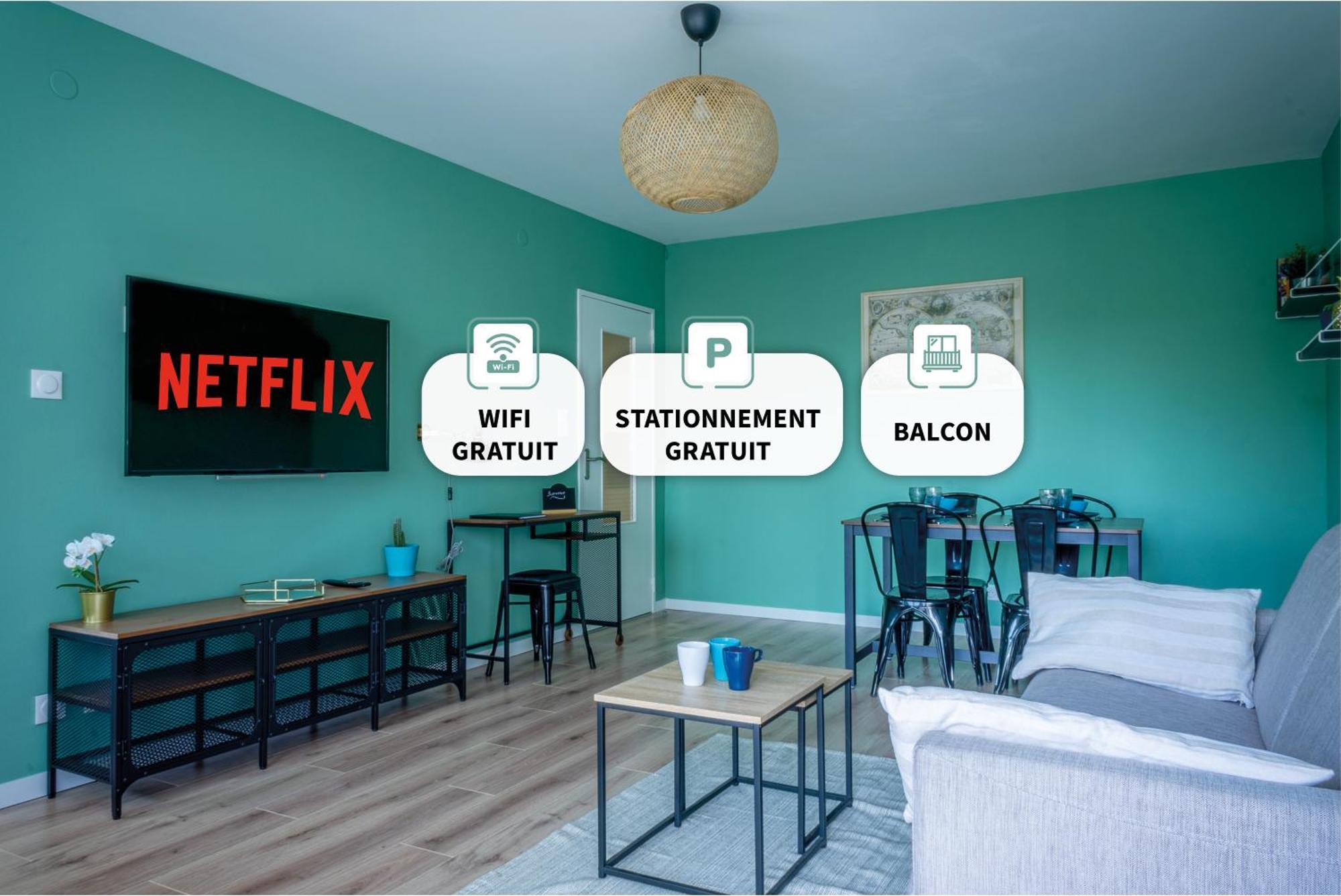 Le Colibri - Stationnement Gratuit - Balcon - Jusqu'A 4 Personnes Apartment Мец Екстериор снимка